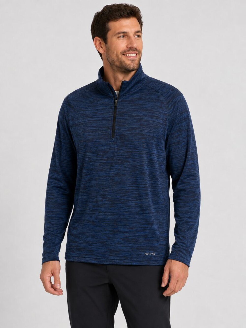 🐧 4/$30 Bundle 🌈 Tek Gear Men’s DryTek Quarter Zip Pullover Blue M